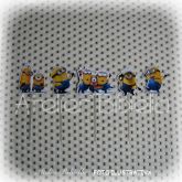 TOPPERS MINIONS KIT C/ 10 UNIDADES